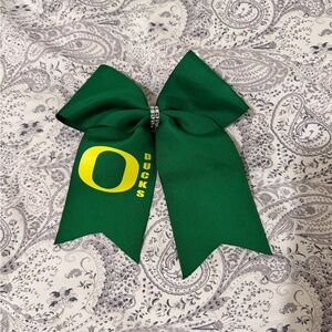 Oregon Ducks Green Bow. Large